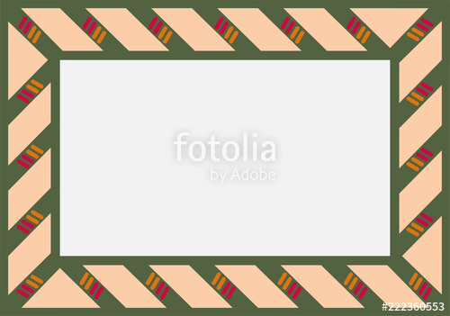 500x351 Marco De Pergamino Y Tejido Verde Stock Image And Royalty Free