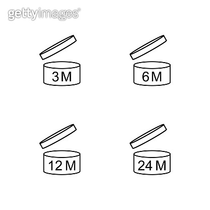 416x416 Symbol Pao Period After Opening Months Vector