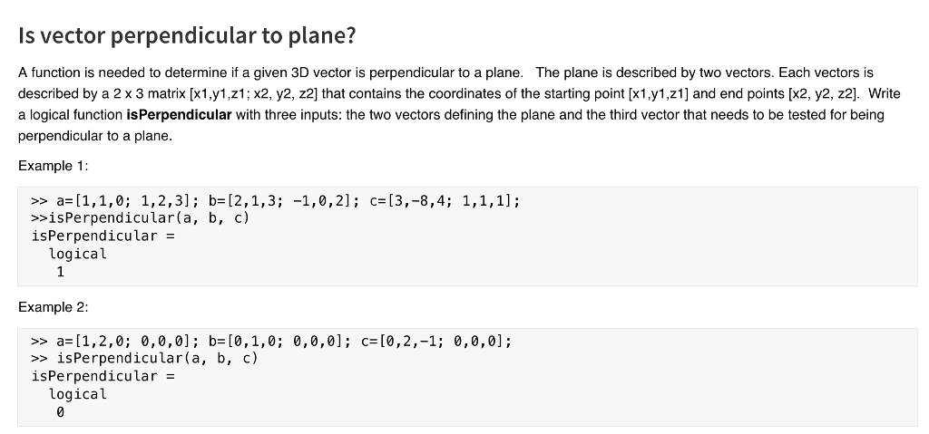 1024x479 Solved Is Vector Perpendicular To Plane A Function Is Ne