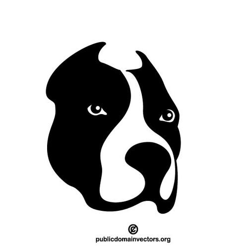 500x500 Silueta De Perro Vector Imagen Vectores De Dominio