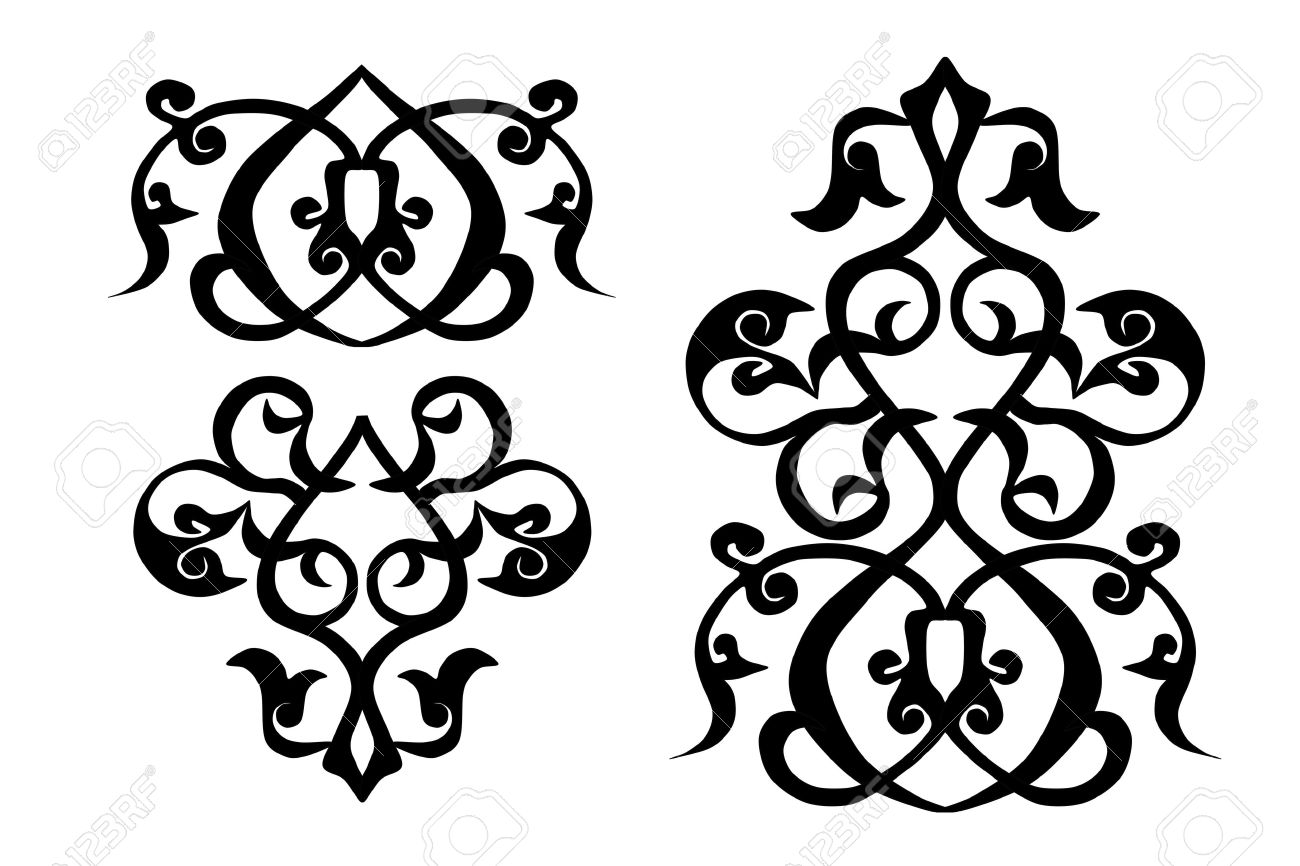 Persian Motifs Vector At Collection Of Persian Motifs Vector Free For Personal Use