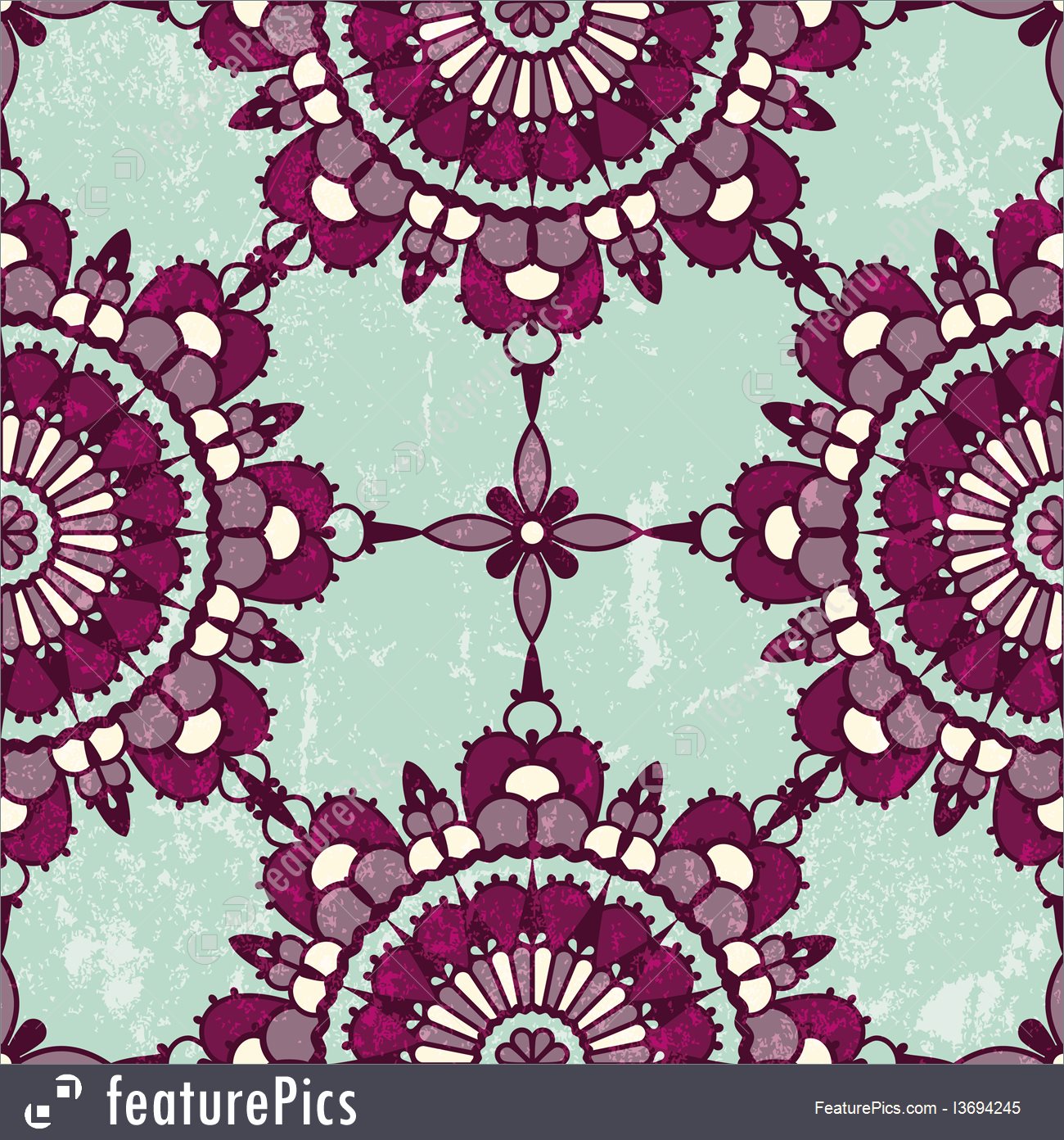 1300x1392 Abstract Patterns Persian Grunge Seamless Pattern