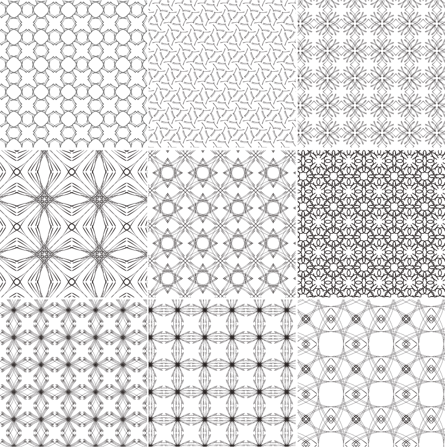 899x903 Europeanstyle Tiled Background Pattern