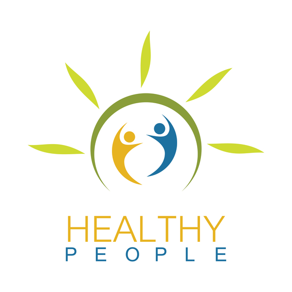 600x600 Green Health People Logo Vector Free Download
