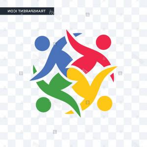 300x300 Photostock Vector Teamwork Hug People Logo Vector Concept Of Unity