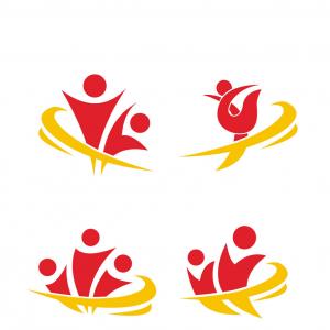 300x300 Set Collection Abstract People Logo Vector Hoodamathrun