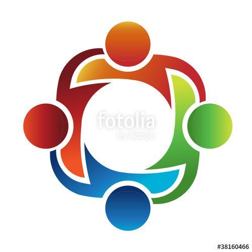 500x500 Teamwork Vector