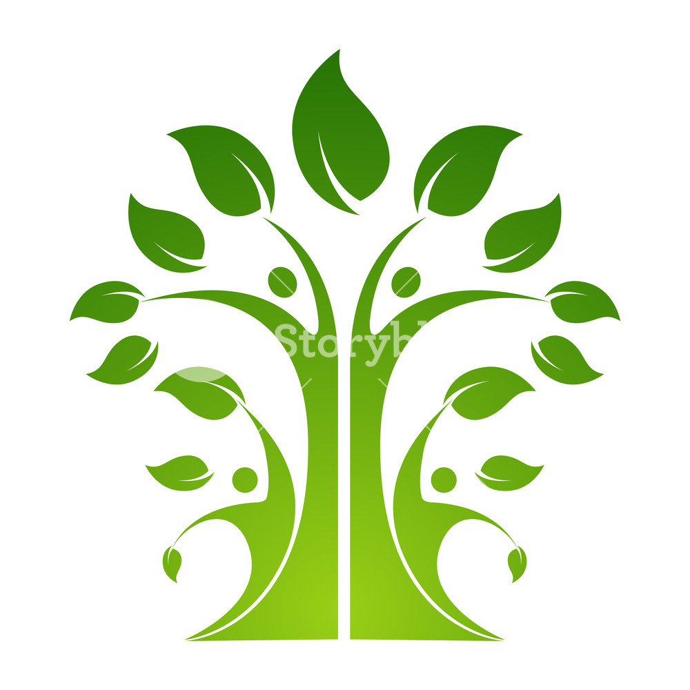 1000x1000 Friendship Bonding Together Organic People Logo People Logo Tree
