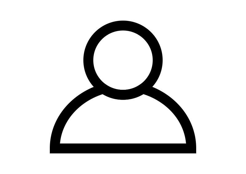 800x566 Person Outline Free Vector Icon Simple Vector Icons Vector