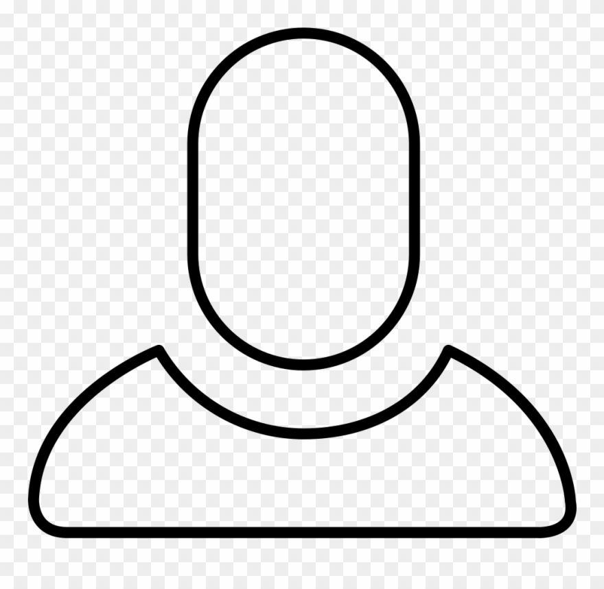 880x859 Person Outline Icon Free Download