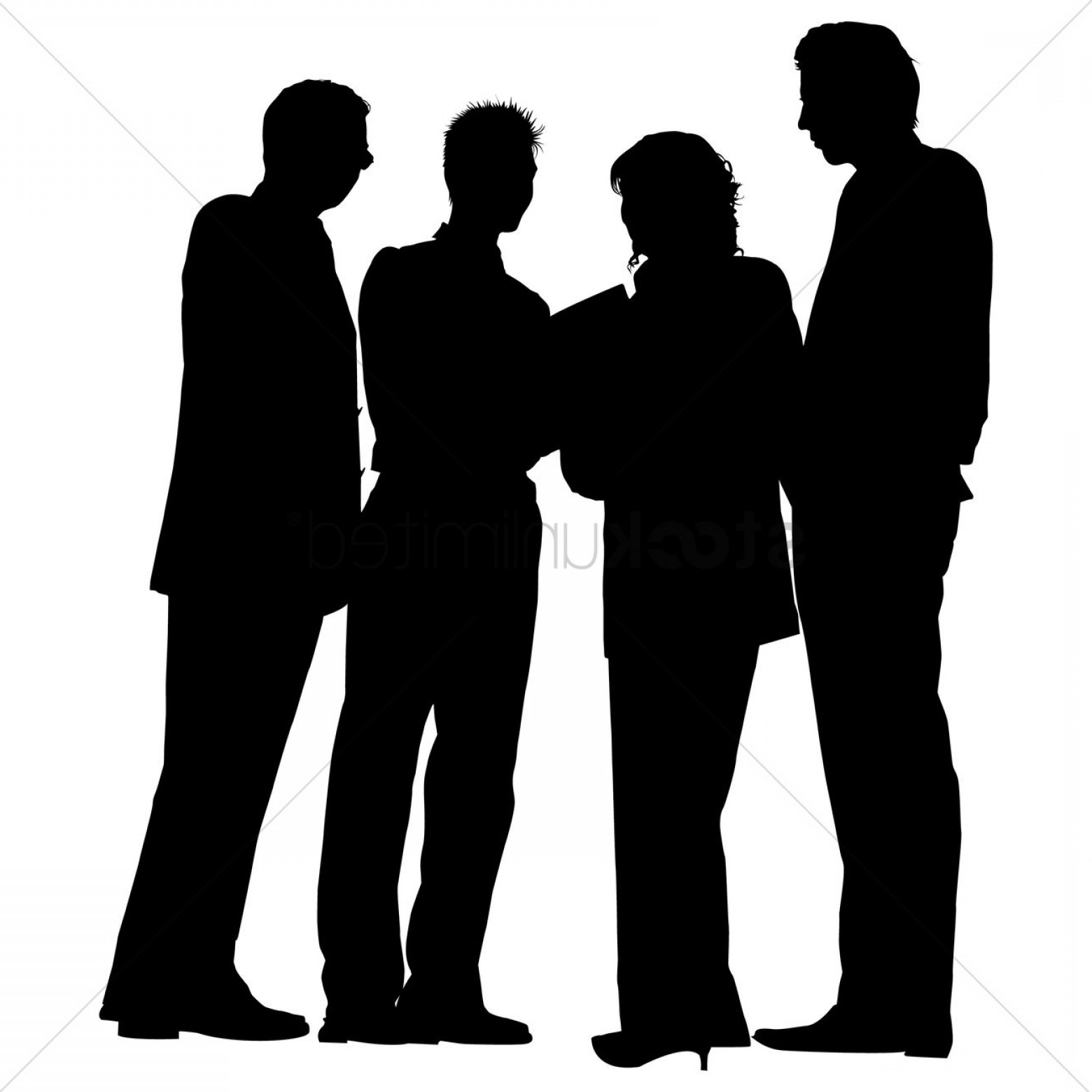 1560x1560 Business Silhouette Vector Hoodamath