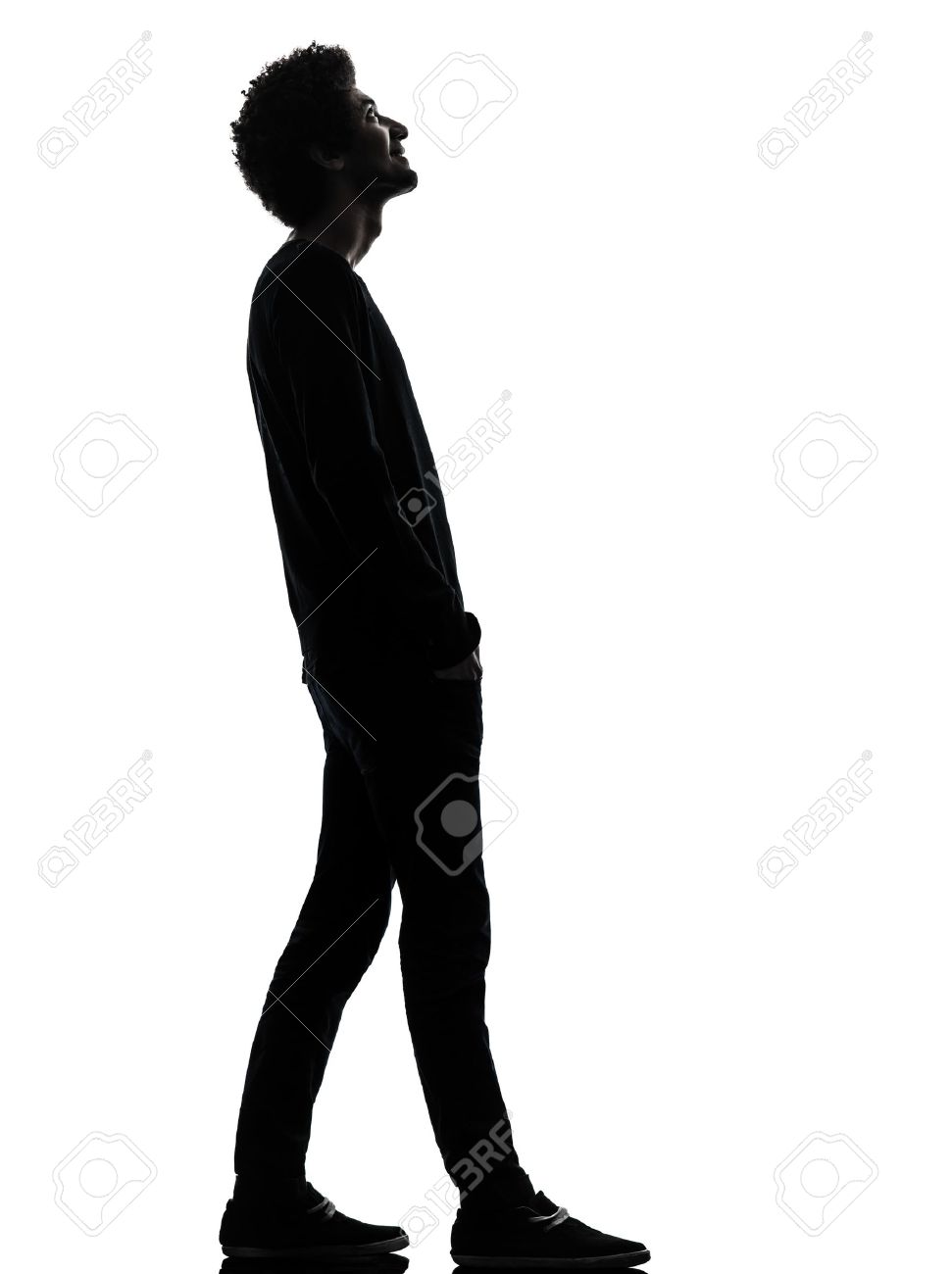971x1300 Collection Of 'person Standing Silhouette' Download More Than