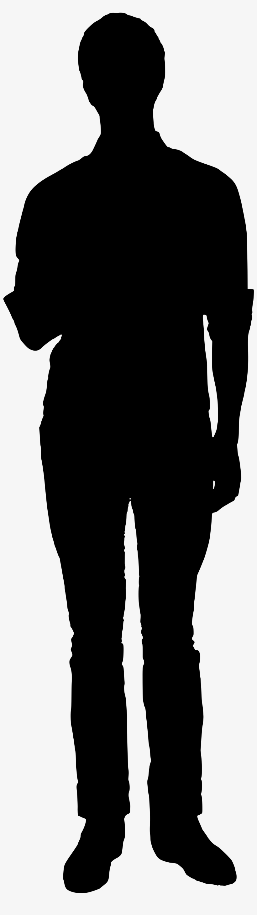 820x2918 Filesilhouette Of Man Standing And Facing Forward