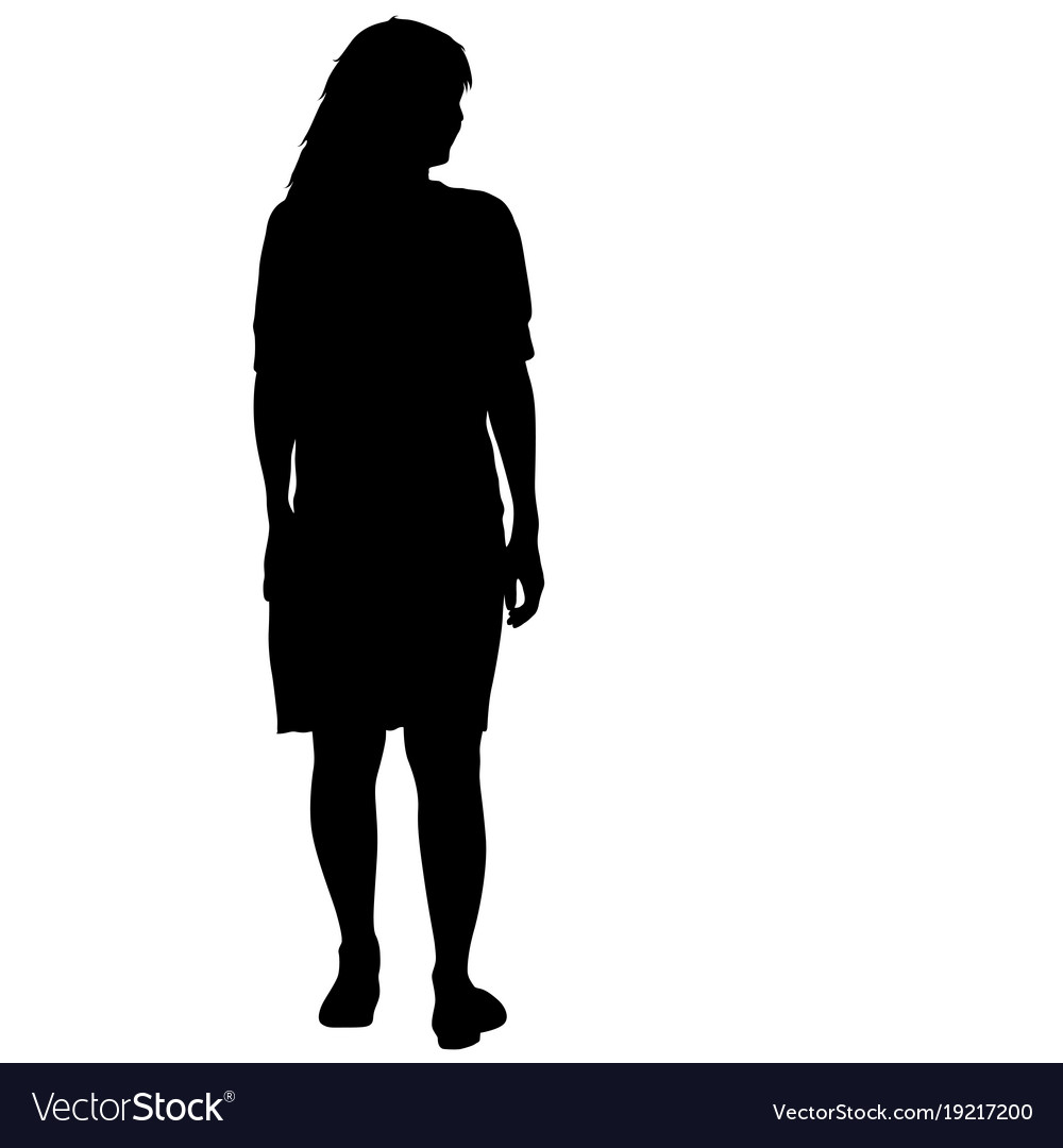 1000x1080 Huge Collection Of 'black And White Silhouette Woman' Download