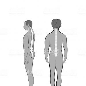 300x300 Black Silhouette Of Man Standing In Bright Sunlight Vector Clipart