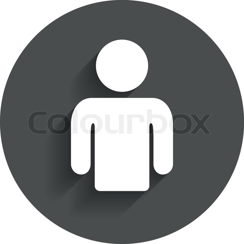 800x800 User Sign Icon Person Symbol Human Stock Vector Colourbox