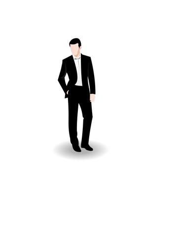 353x500 Business Man Vector Art