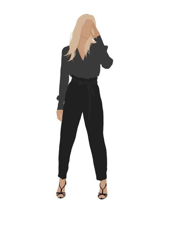 570x760 People Package Vector Clipart Png Human Person Illustration