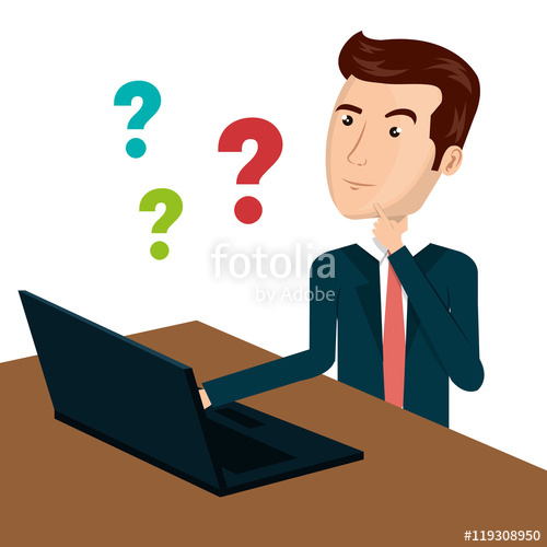 500x500 Man Person Thinking Icon Stock Image And Royalty Free Vector