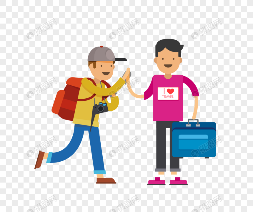 860x720 Backpacker Travel Person Vector Material Png Image Picture Free