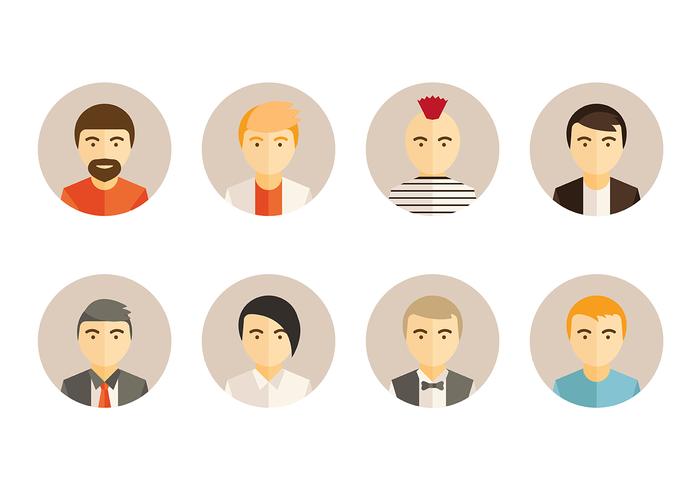 700x490 Personas Potrait Vector Icon