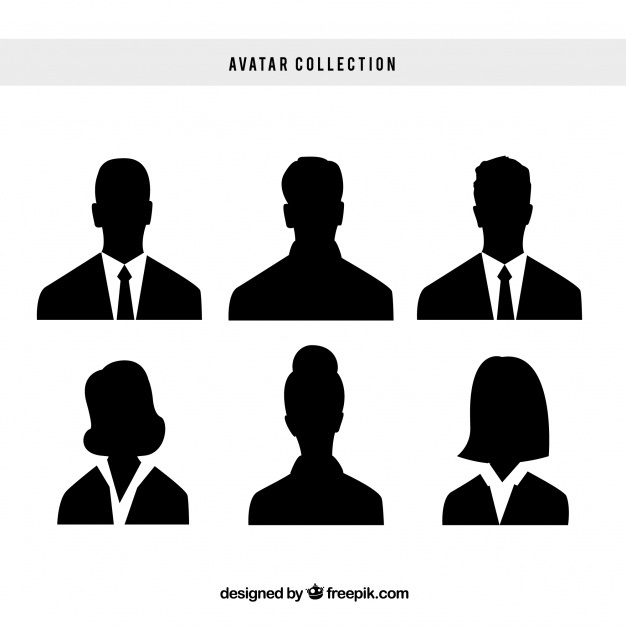 626x626 Silhouettes Vectors, Free In Format