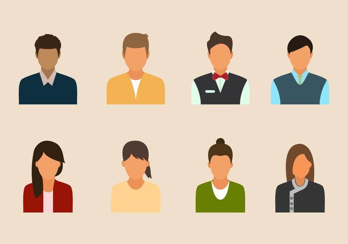700x490 Free Personas Vector Collection