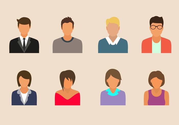 700x490 Free Vector Free Personas Vector Collection