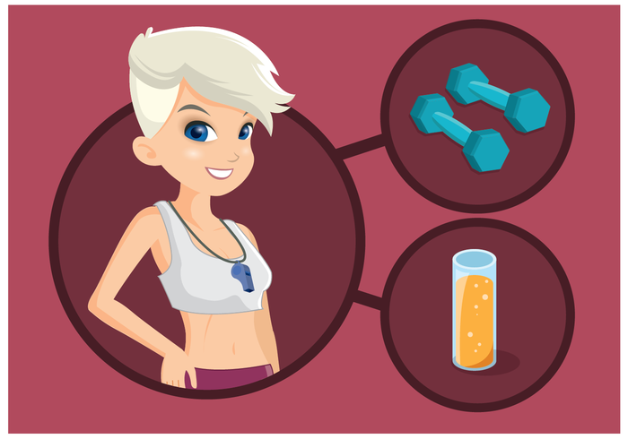 Free Female Personal Trainer Vector 700x490 Free Female Personal Trainer Vector