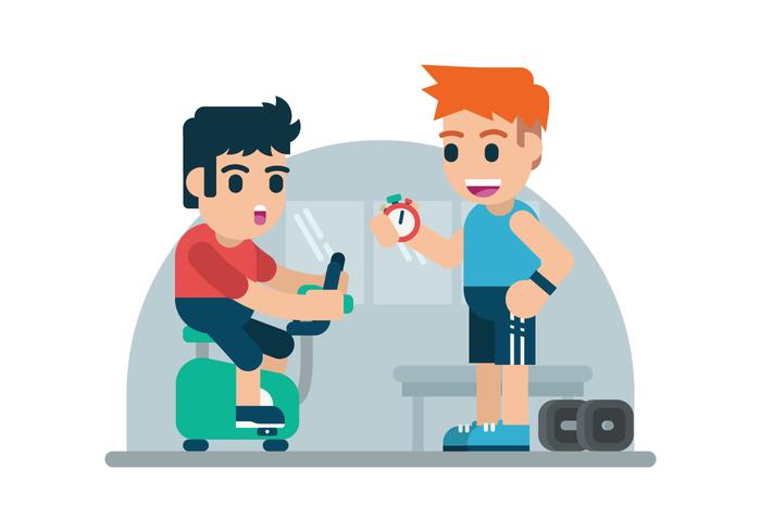 Free Personal Trainer Illustration 700x490 Free Personal Trainer Illustration