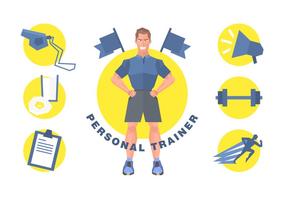 Personal Trainer Free Vector Art 286x200 Personal Trainer Free Vector Art