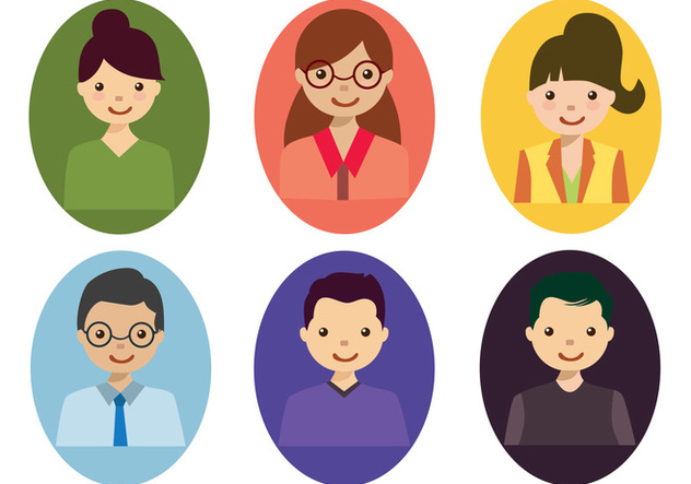 Personas Vector Set Free Vector Download Cannypic 632x443 Personas Vector Set Free Vector Download Cannypic