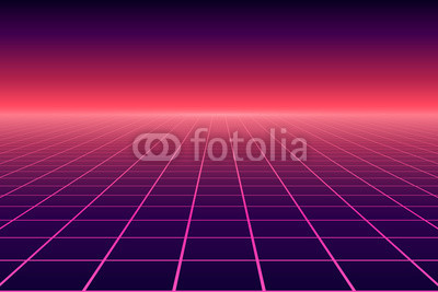 Vector Perspective Grid Abstract Retro Background In Style 400x267 Vector Perspective Grid Abstract Retro Background In Style