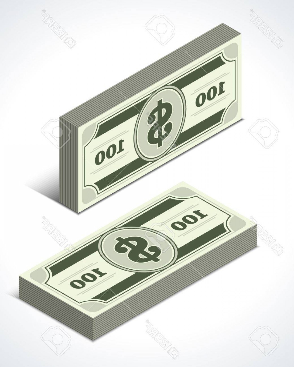 Photodollars Money Isometric Perspective Vector Design Elements 1248x1560 Photodollars Money Isometric Perspective Vector Design Elements