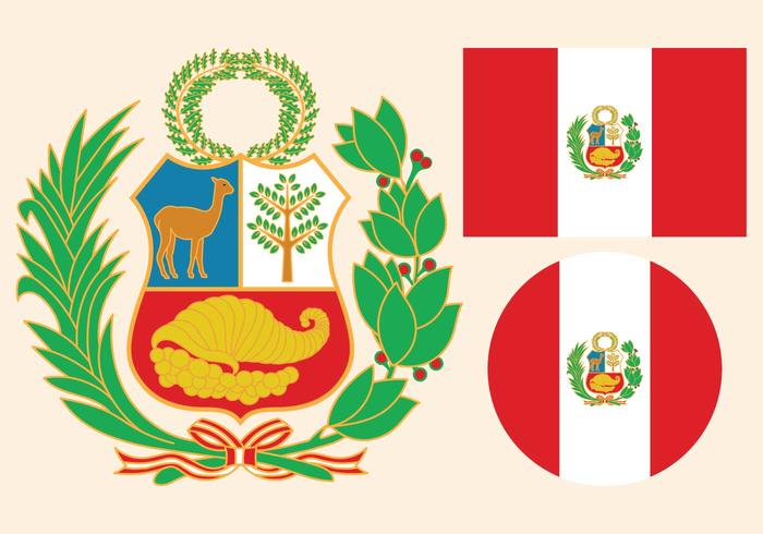 700x490 Peru Flag Vectors