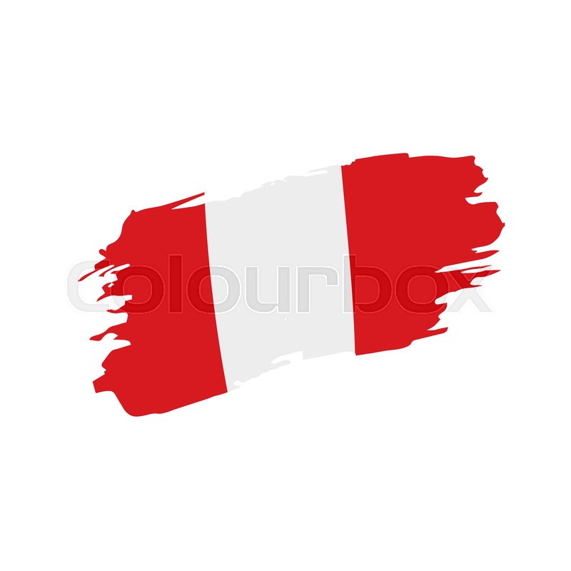 800x800 Peru Flag, Vector Illustration On A Stock Vector Colourbox