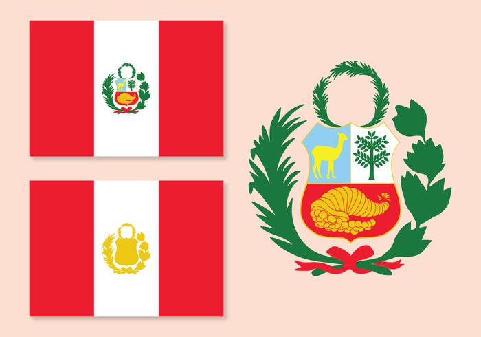 700x490 Peru Flag Free Vector Art