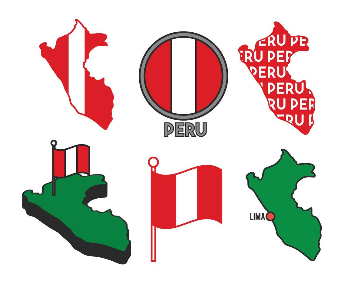 1136x936 Peru Vector Set Vector Art Graphics