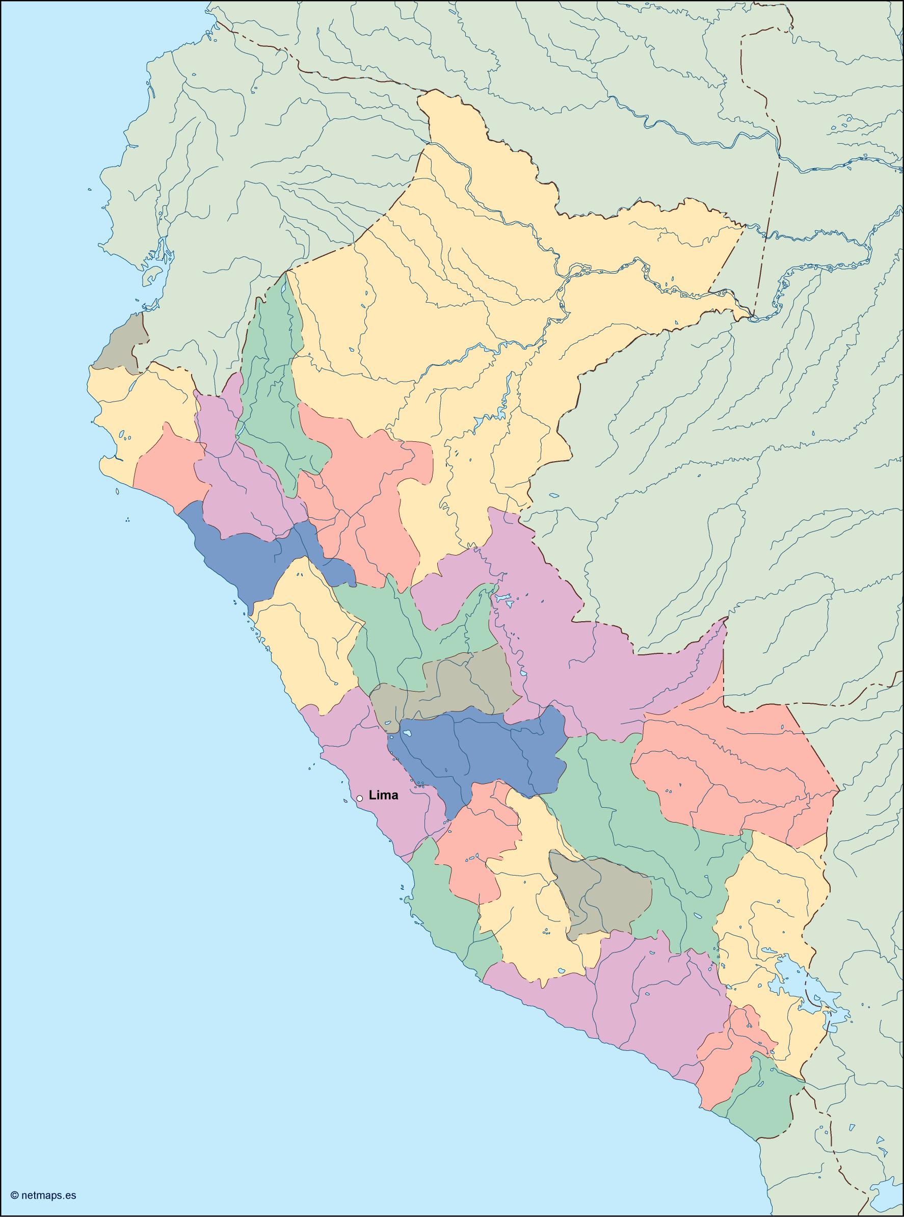 1774x2388 Peru Vector Map Order And Download Peru Vector Map