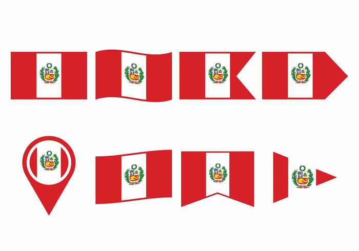 700x490 Peru Flag Set
