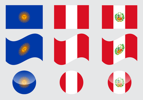 286x200 Peru Flag Free Vector Art