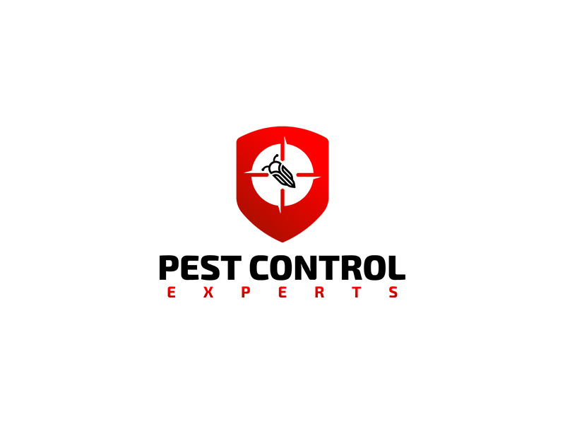 800x600 Pest Control Experts Logo Design