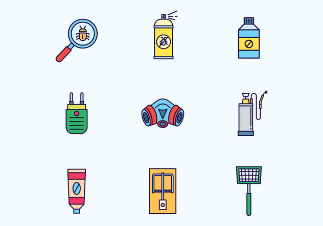 632x443 Pest Control Icons Free Vector Download Cannypic