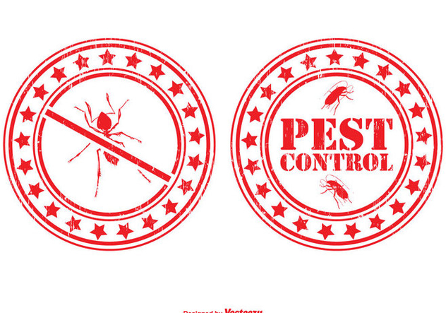 632x443 Pest Control Stamp Set Free Vector Download Cannypic