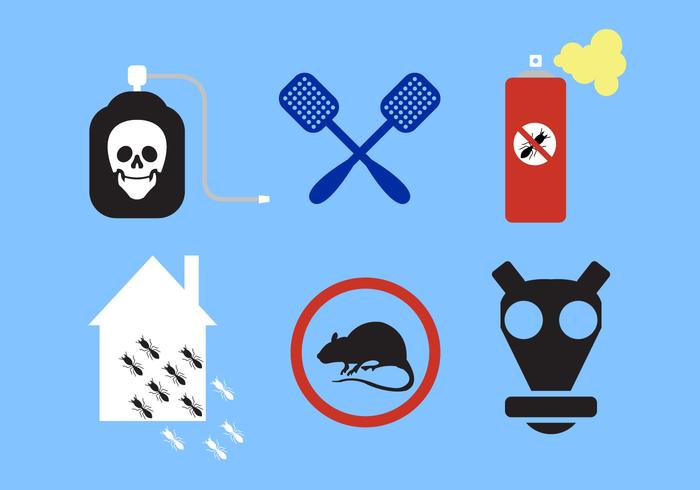700x490 Vector Set Of Pest Control Signs