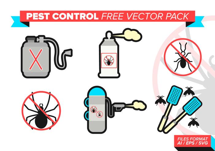 700x490 Pest Control Icons Free Vector Pack