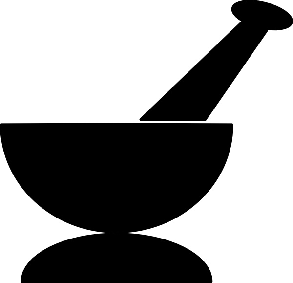 600x579 Mortar And Pestle Clip Art Free Vector In Open Office Drawing