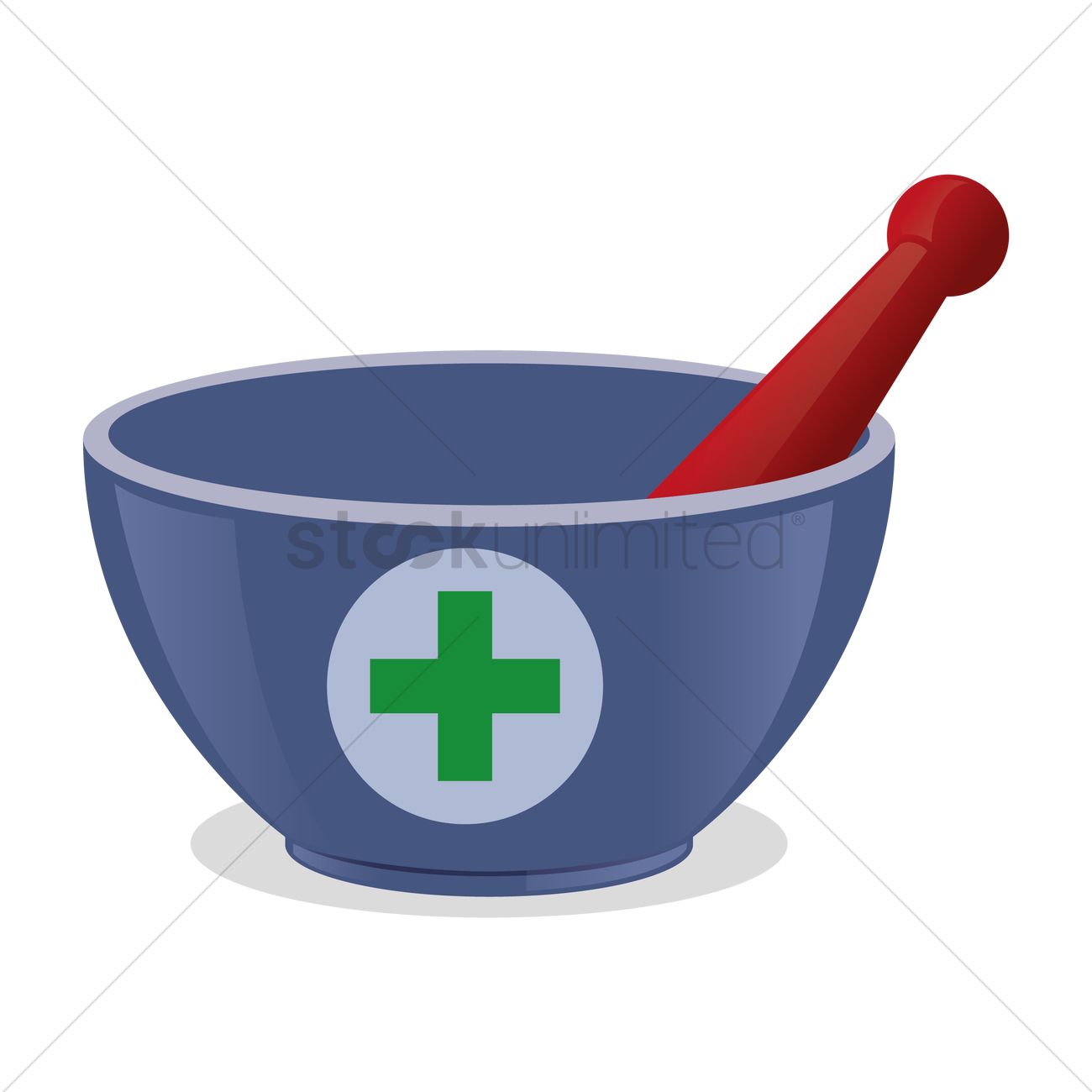 1300x1300 Medical Mortar And Pestle Vector Image