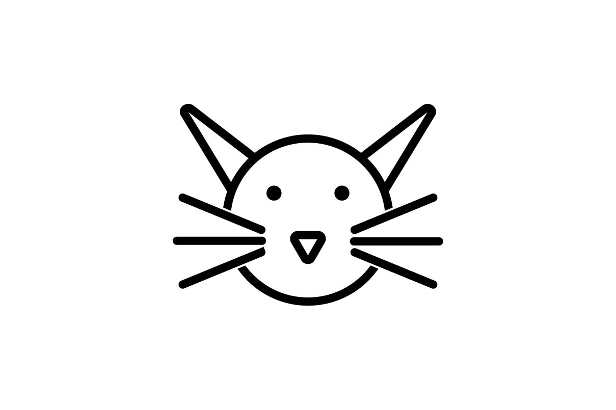 1209x805 Cat Icon Pet Animal Icon Vector Graphic