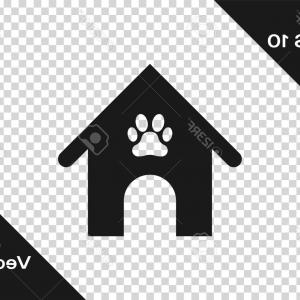 300x300 Red Dog House Icon Cartoon Style Vector Hoodamathrun